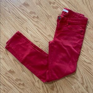 Rich & Skinny Red Slim Leg Women’s Jeans Sz. 29
